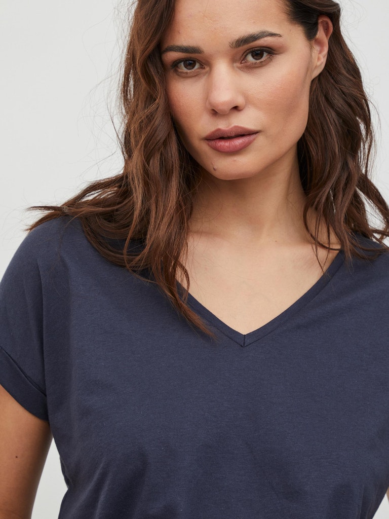 Vila - Dreamers V-Neck T-Shirt - 14083084