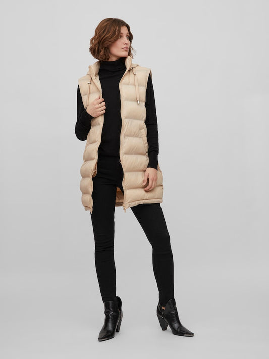 Vila - Trish New Padded Sleeveless Gilet - 14085934