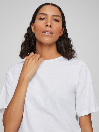 Vila - Dreamers Boxy Shortsleeved Top - 14079551