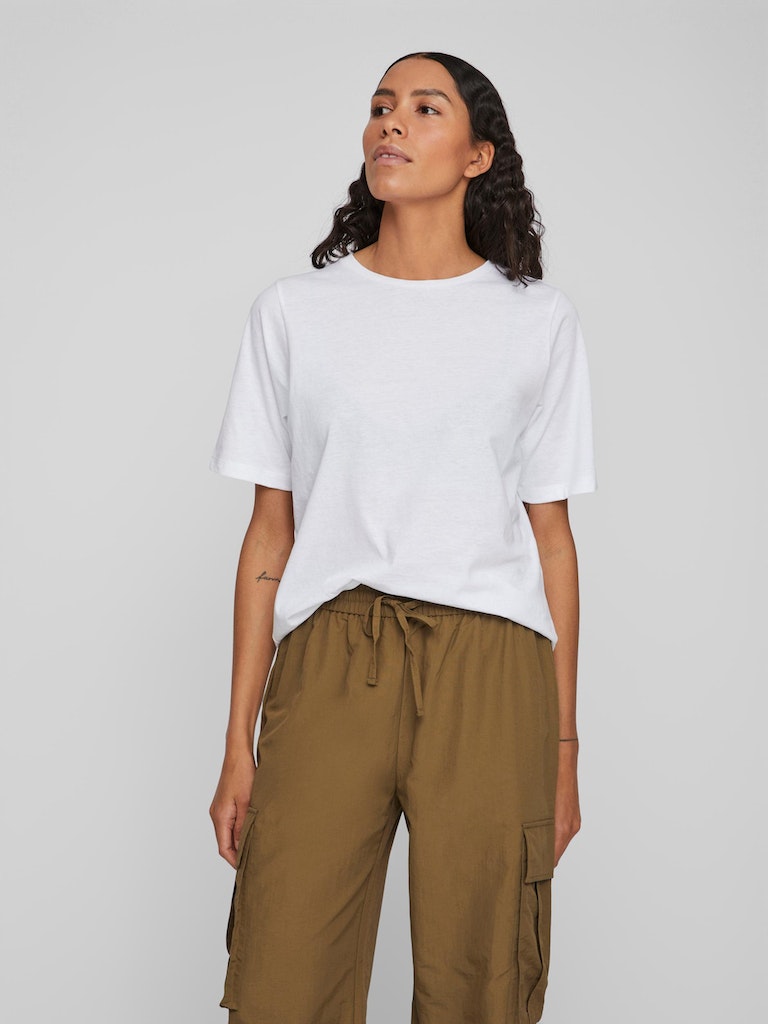 Vila - Dreamers Boxy Shortsleeved Top - 14079551