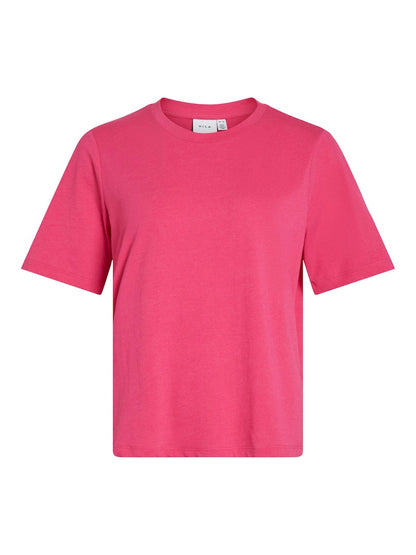 Vila - Dreamers Boxy Shortsleeved Top - 14079551
