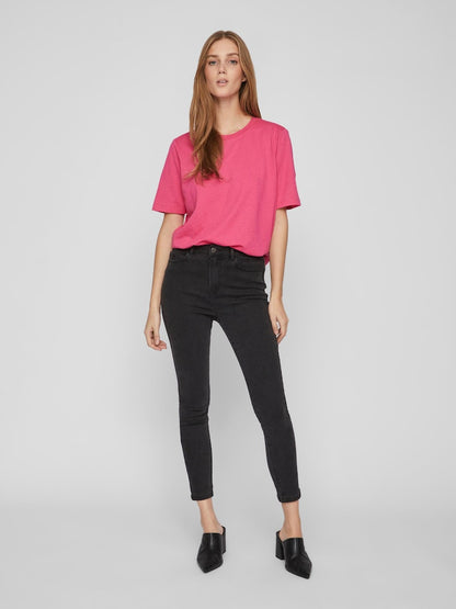 Vila - Dreamers Boxy Shortsleeved Top - 14079551