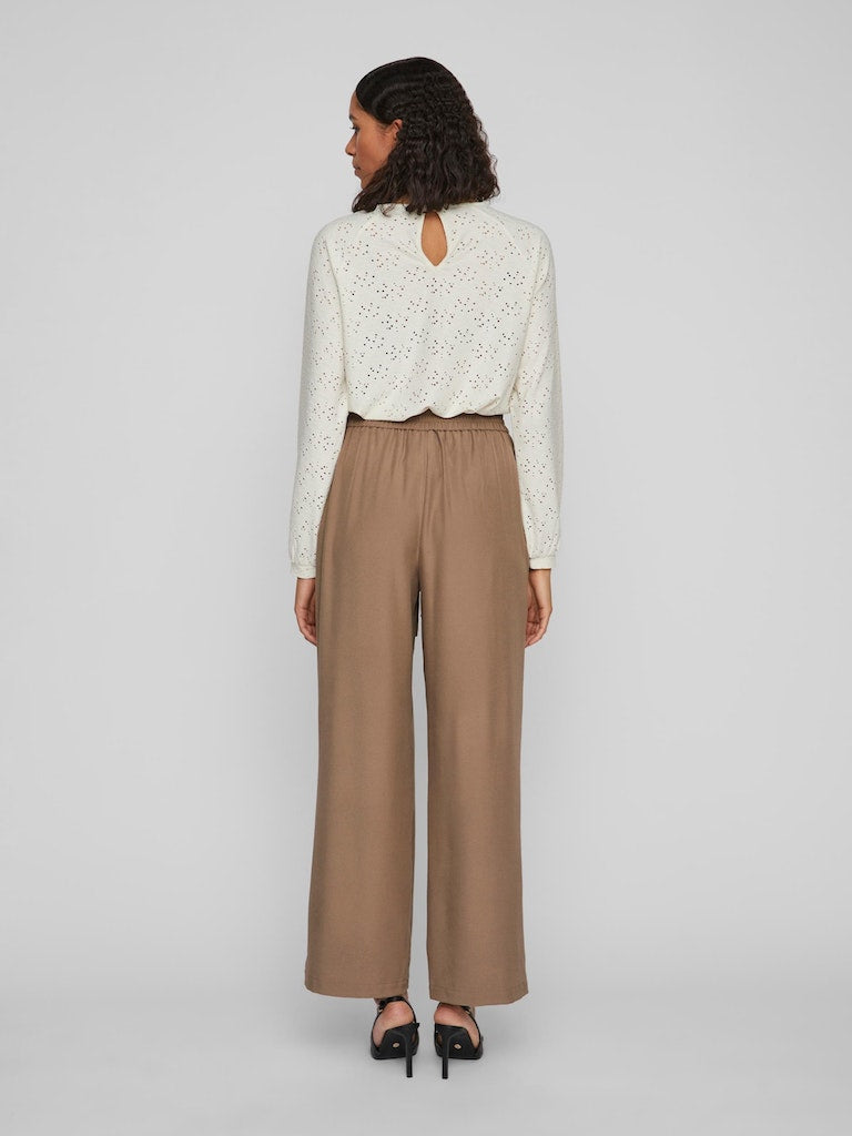 Vila - Scarly High Waist Trousers - 14082647