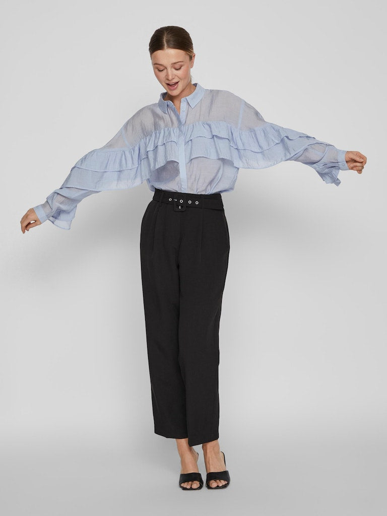 Vila - Nabia Frill Blouse - 14083607