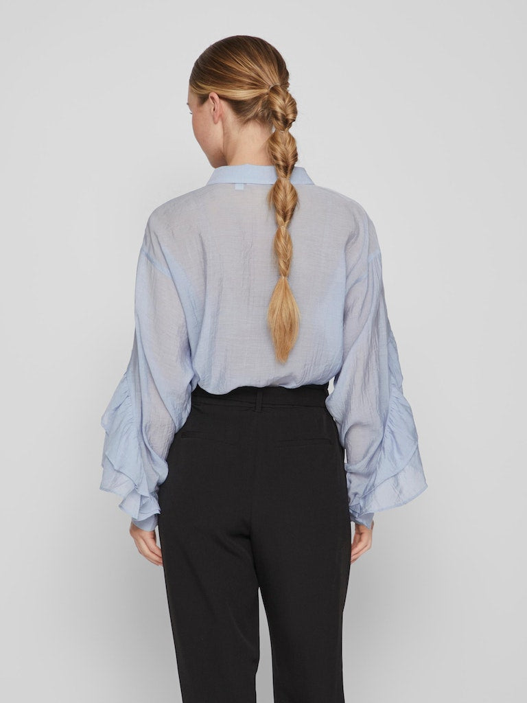 Vila - Nabia Frill Blouse - 14083607