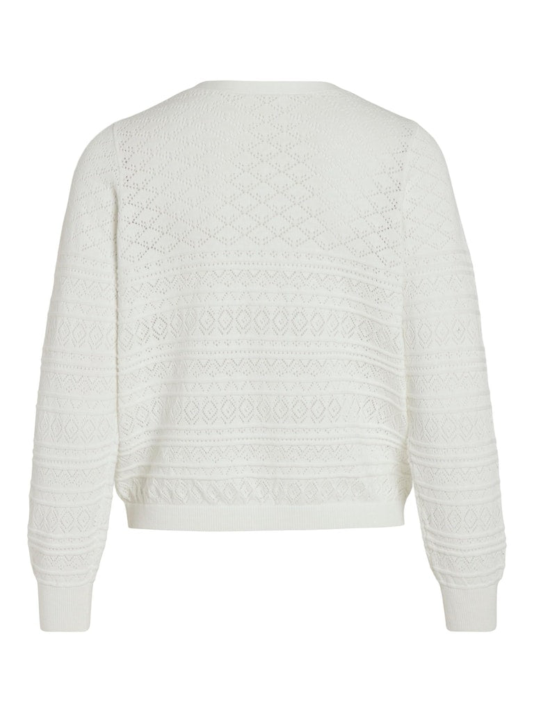 Vila - Augusta V-Neck Longsleeve Knit Cardigan - 14082045