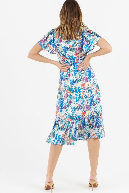 Zibi London - Ruffled Midi Dress - 7020206
