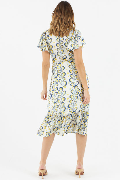 Zibi London - Ruffled Midi Dress - 7020206