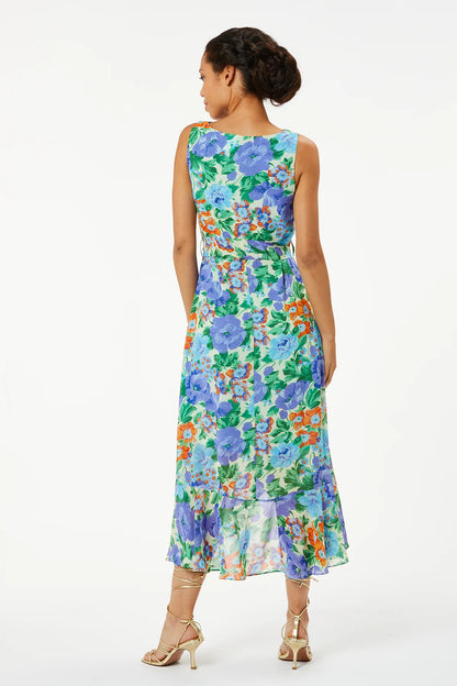 Zibi London - Janet Cowl Neck Print Dress - 902020