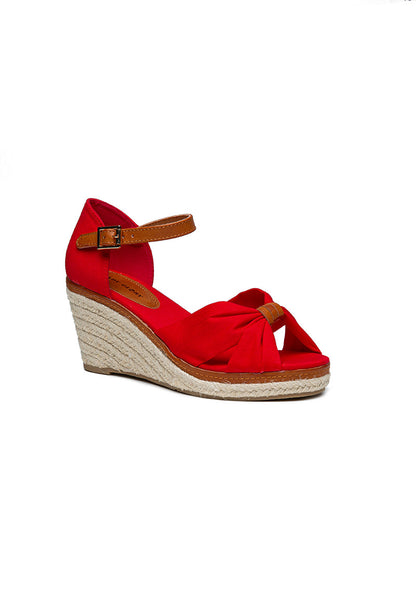 Lipstick - High Wedge Open Foot Shoe - YQ51