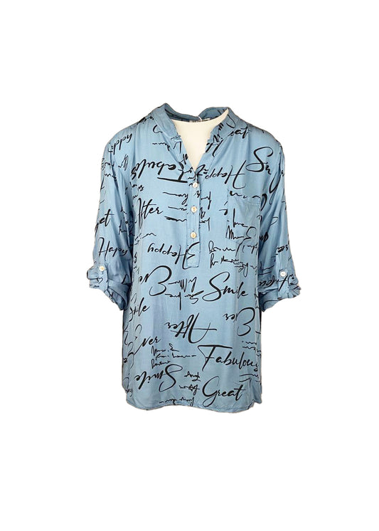 Lipstick - Signature Print Blouse - 8503/8S